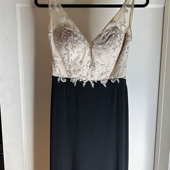 Nina Canacci Lace/Beaded top Mermaid gown 7368 - Picture 4 of 13